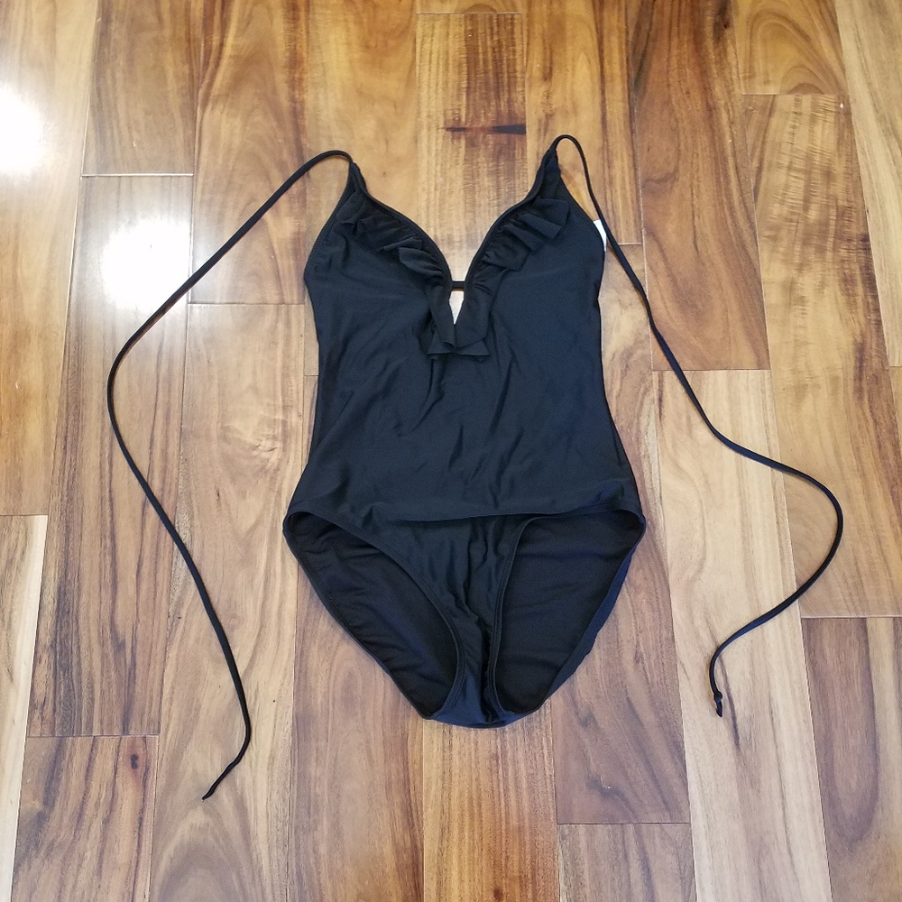 Old Navy Black One-Piece Swimsuit